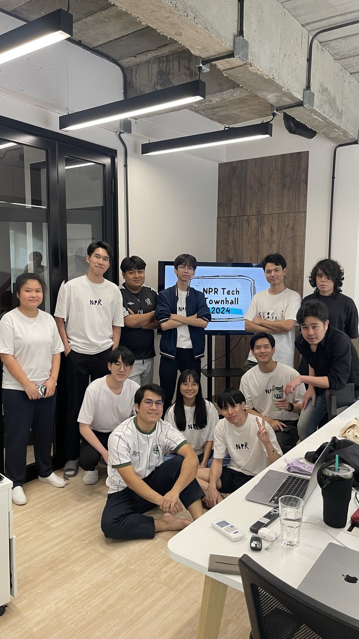 ทีม MineERP ในงาน NPR Tech Townhall 2024