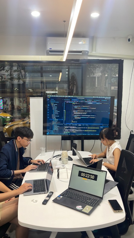 บรรยากาศ Mine Hackathon 2024